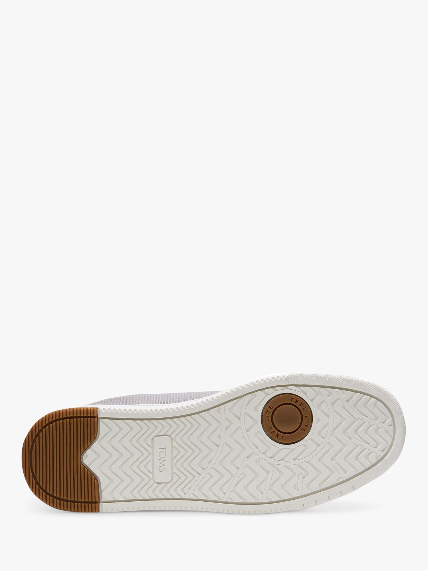 Buy TOMS Travel Lite 2.0 Low Trainers, Grey Online at johnlewis.com
