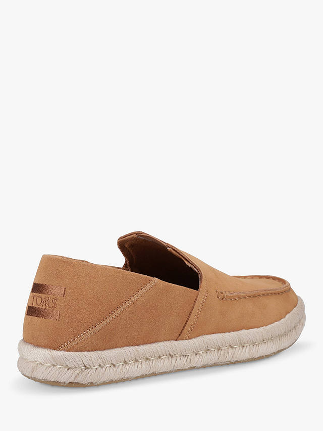 TOMS Alonso Casual Rope Loafers, Tan