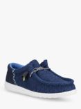 Hey Dude Wally Funk Open Mesh Shoes, Blue