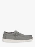 Hey Dude Wally Canvas Shoes, Light Grey