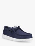 Hey Dude Wally Canvas Shoes, Navy