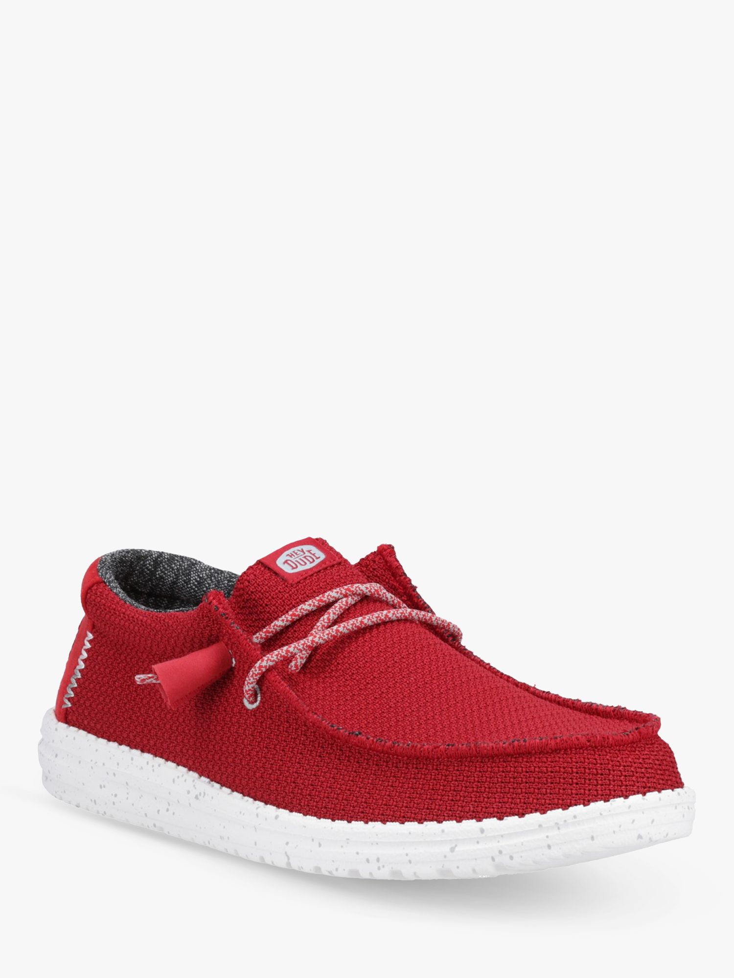 Hey Dude Wally Sport Mesh Shoe, Dark Red, 11