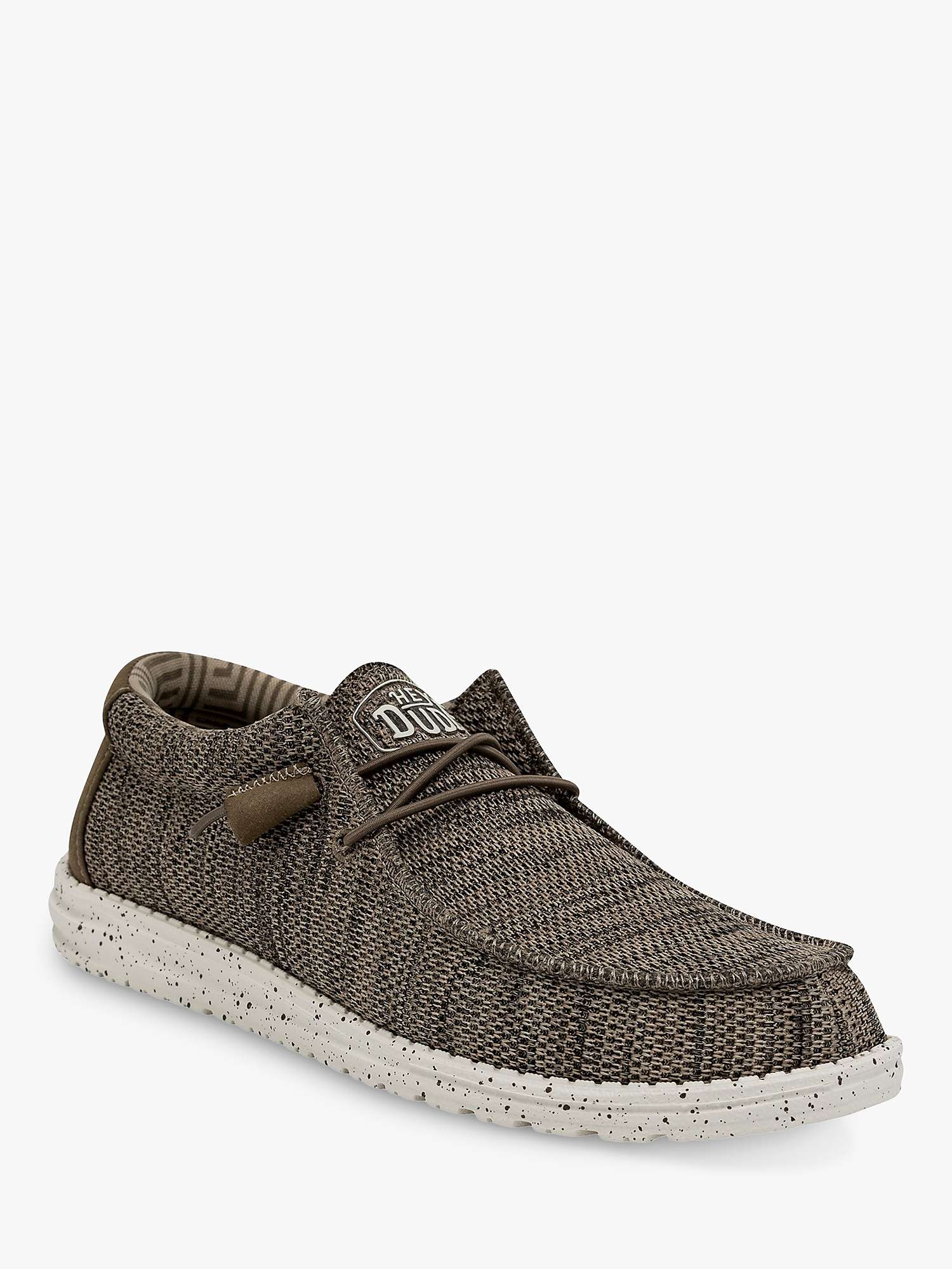 Buy Hey Dude Wally Sox Shoes, Brown Online at johnlewis.com