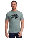 Raging Bull Flock Bull T-Shirt, Green Marl