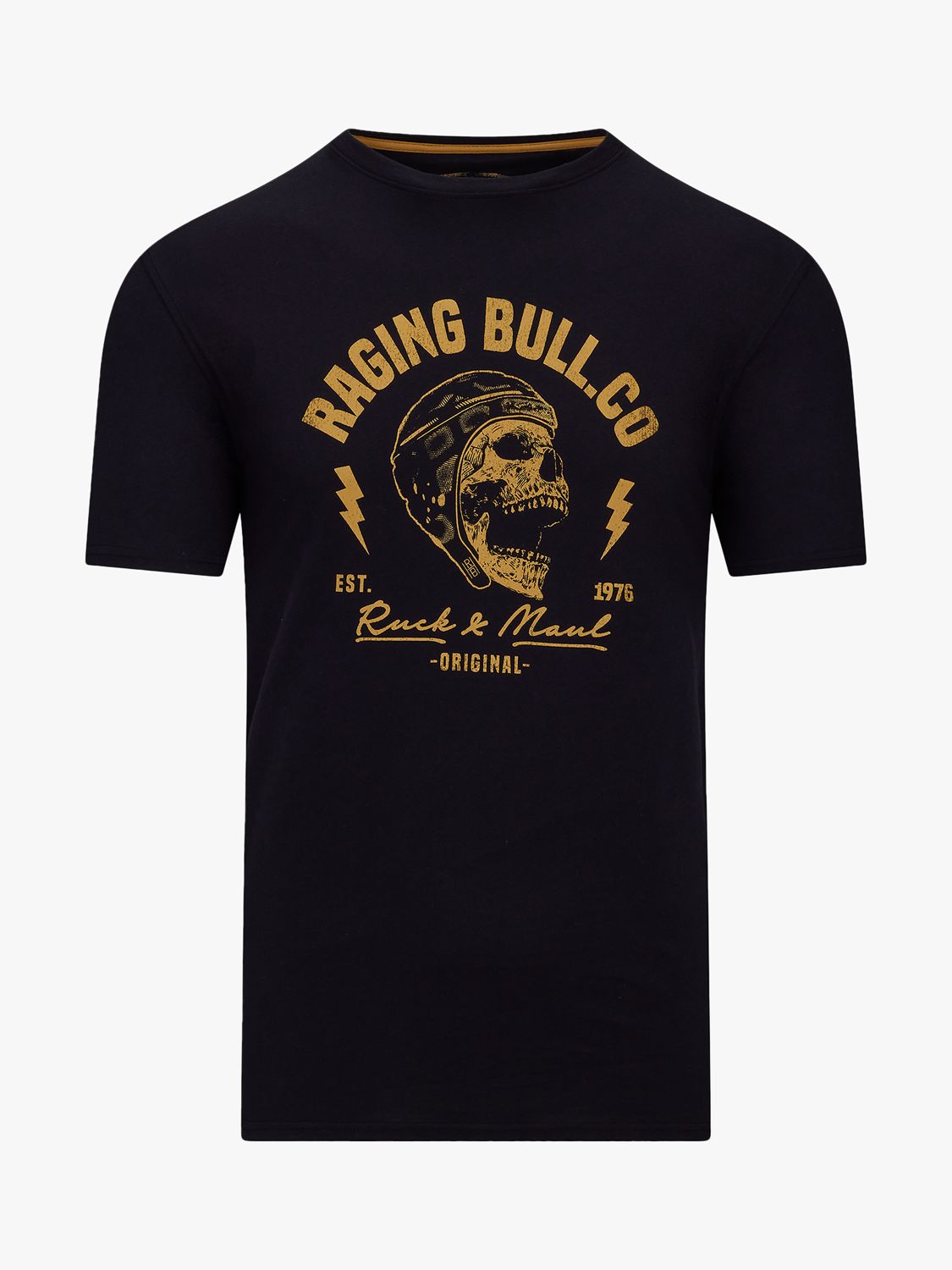 Raging Bull Ruck & Maul Graphic T-Shirt, Black, L