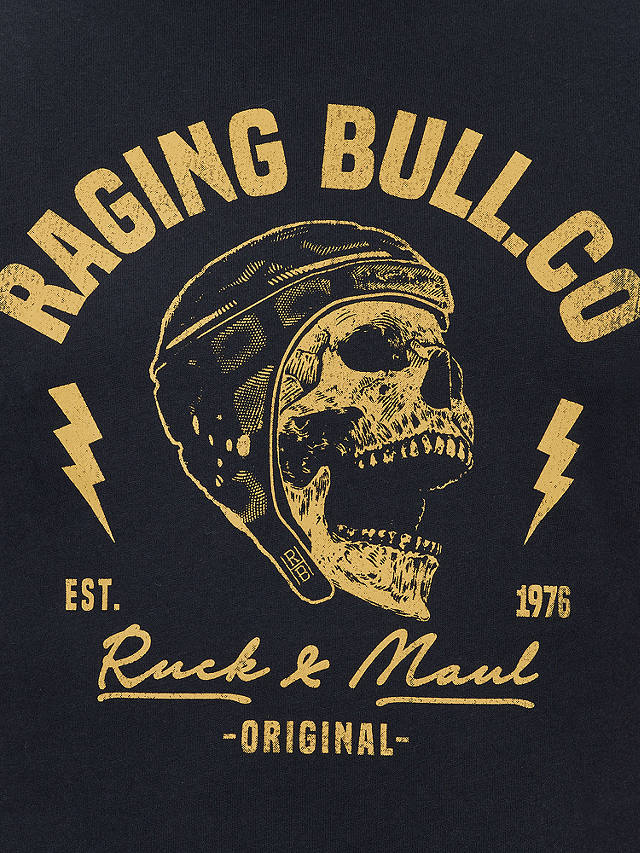 Raging Bull Ruck & Maul Graphic T-Shirt, Black