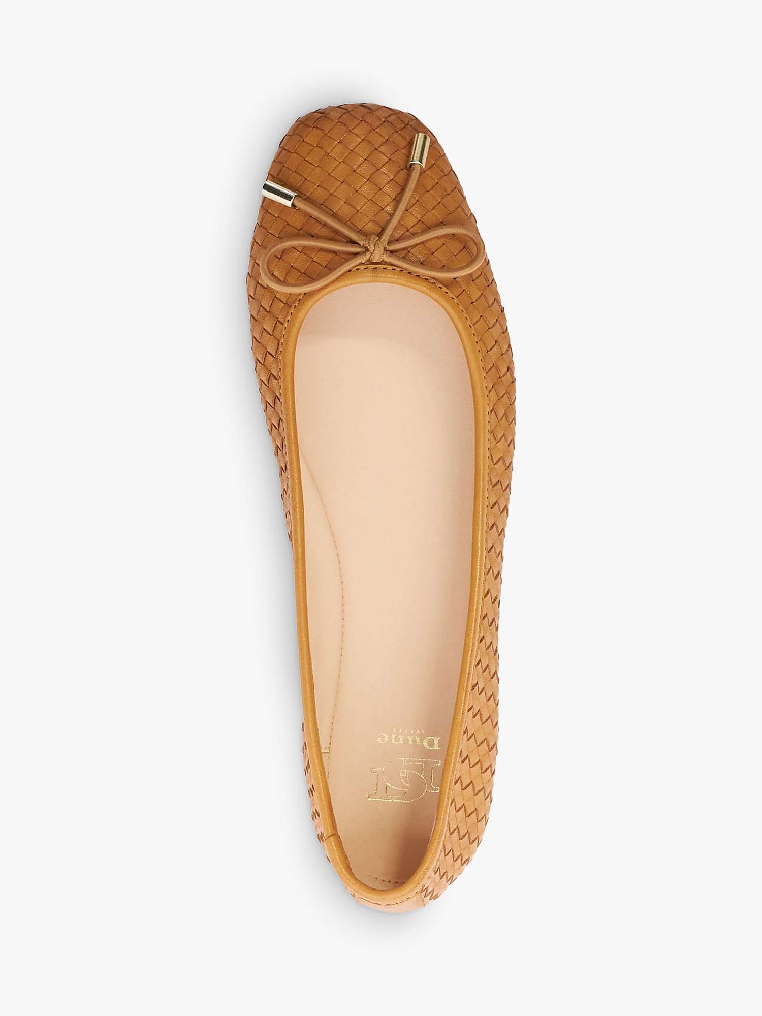 Buy Dune Heights Leather Pumps, Tan Online at johnlewis.com