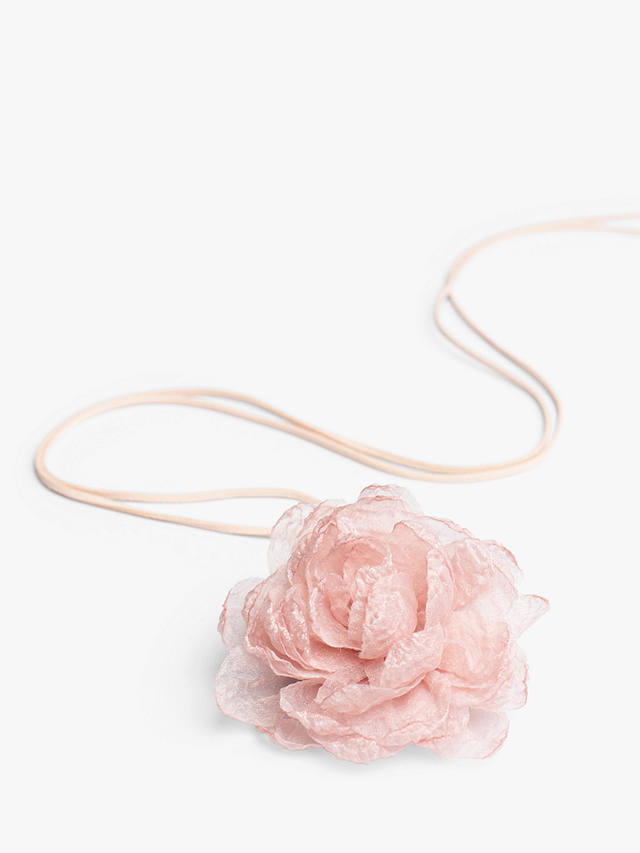 Bloom & Bay Elodie Chiffon Corsage, Pale Pink