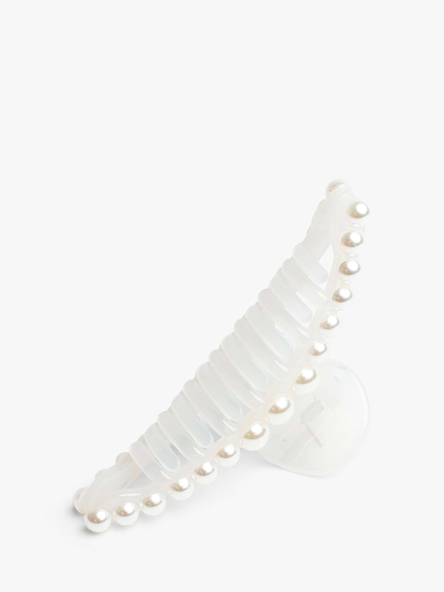 Buy Bloom & Bay Tansy Faux Pearl Hair Claw, Cream Online at johnlewis.com