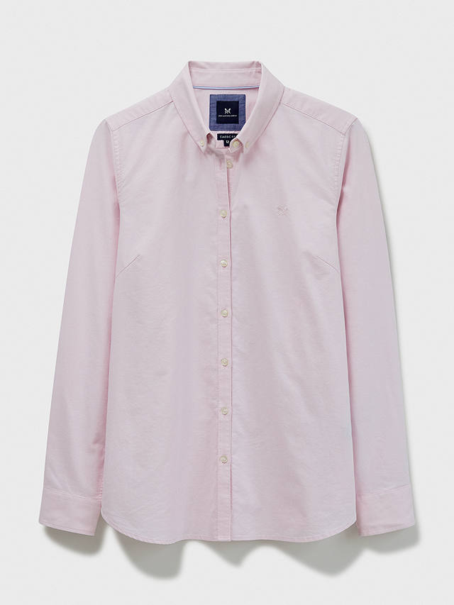 Crew Clothing Cotton Shirt, Light Pink