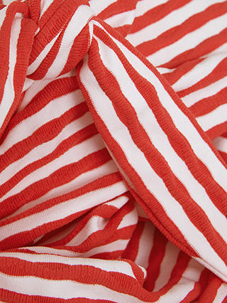 Phase Eight Striped Tankini Top, Red/White