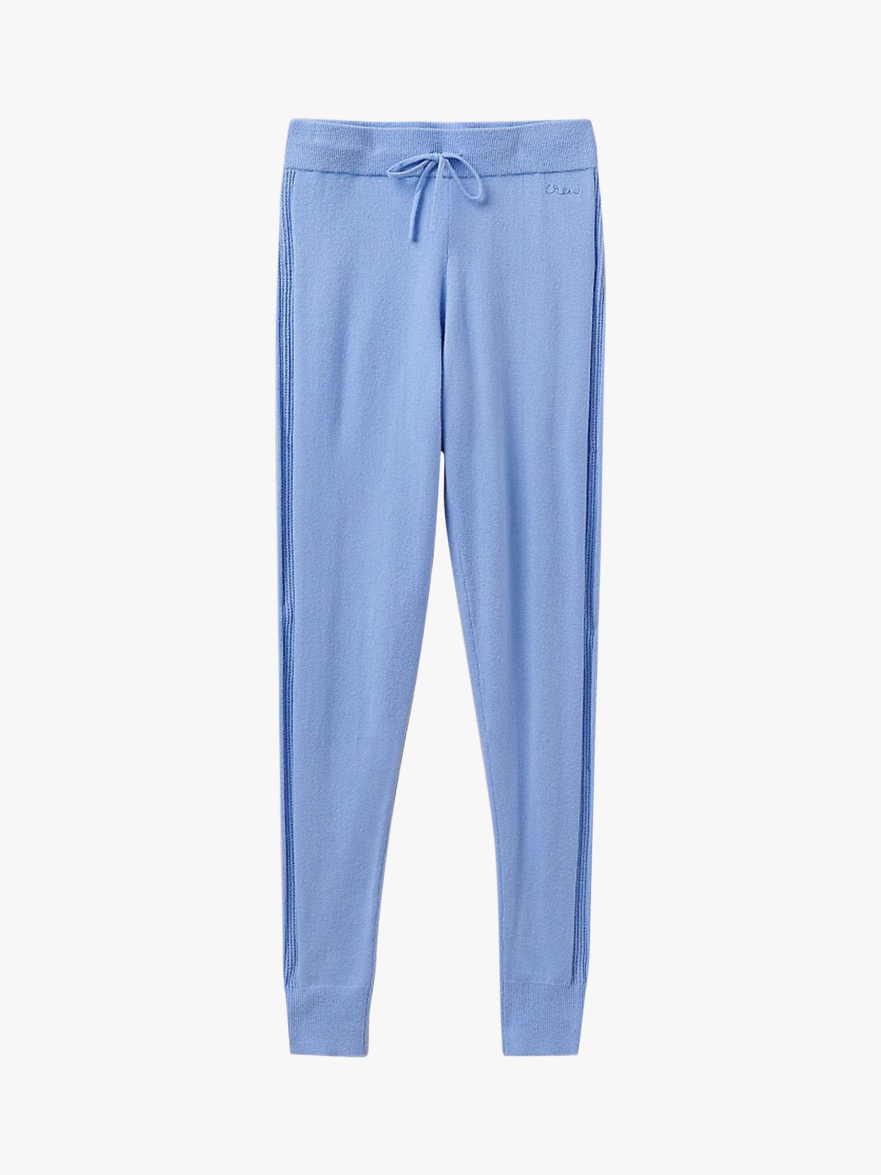 Buy Crew Clothing Knitted Pyjama Bottoms, Light Blue Online at johnlewis.com