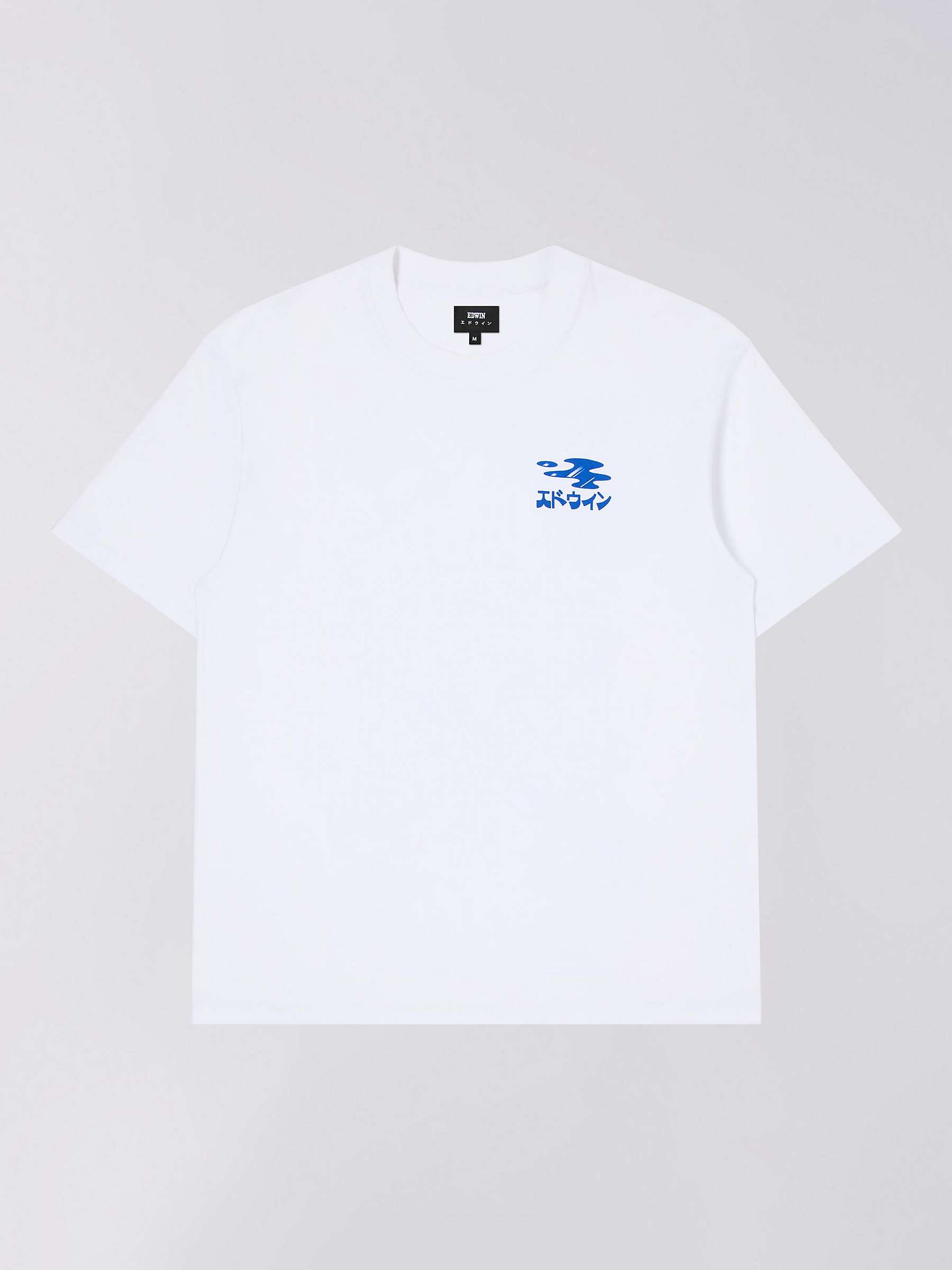 Buy Edwin Hydrated Cotton Jersey T-Shirt, White Online at johnlewis.com