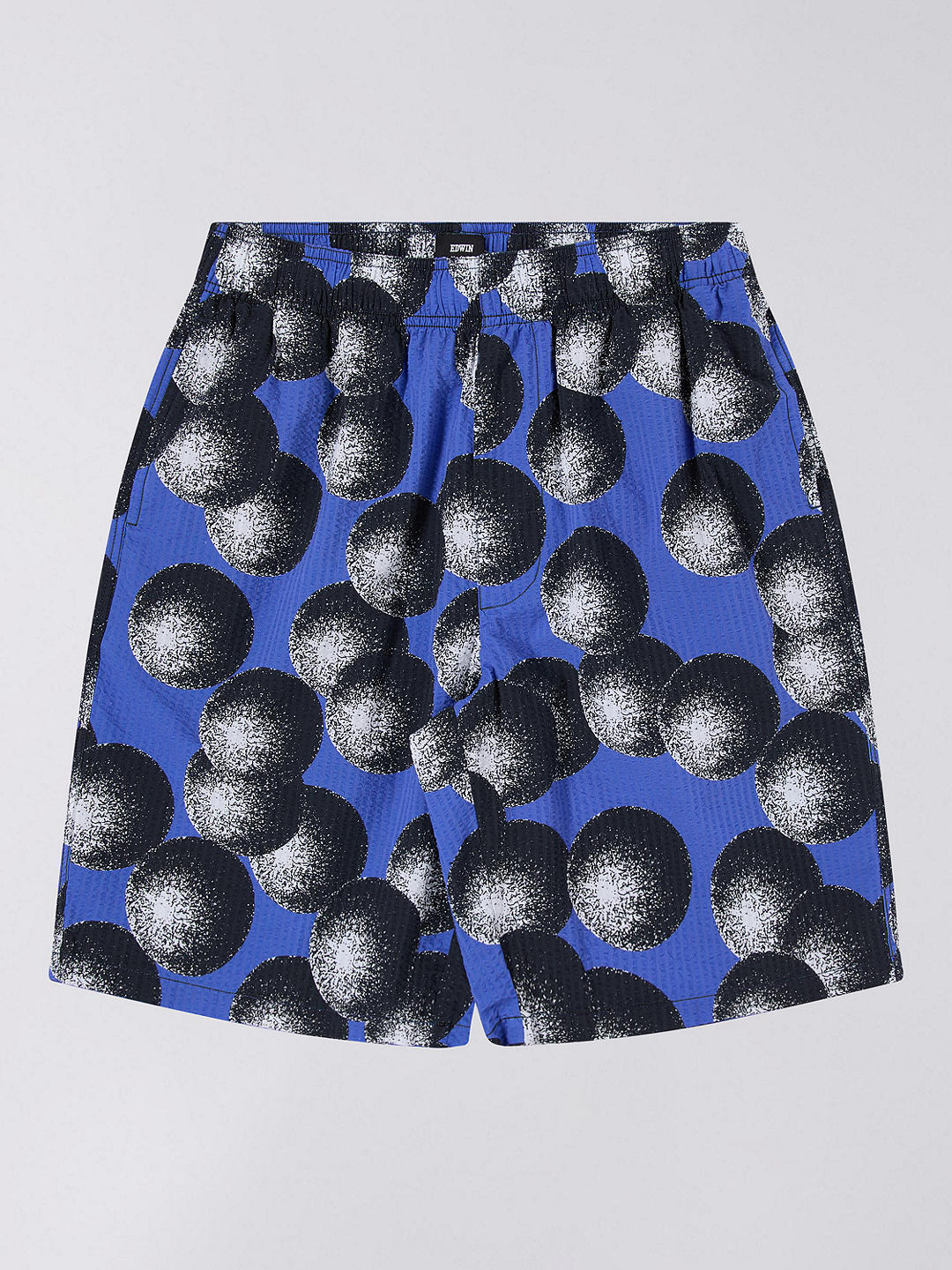 Edwin Seersucker Shorts, Blue/Multi