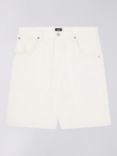 Edwin Tyrell Loose Fit Organic Cotton Shorts, Natural