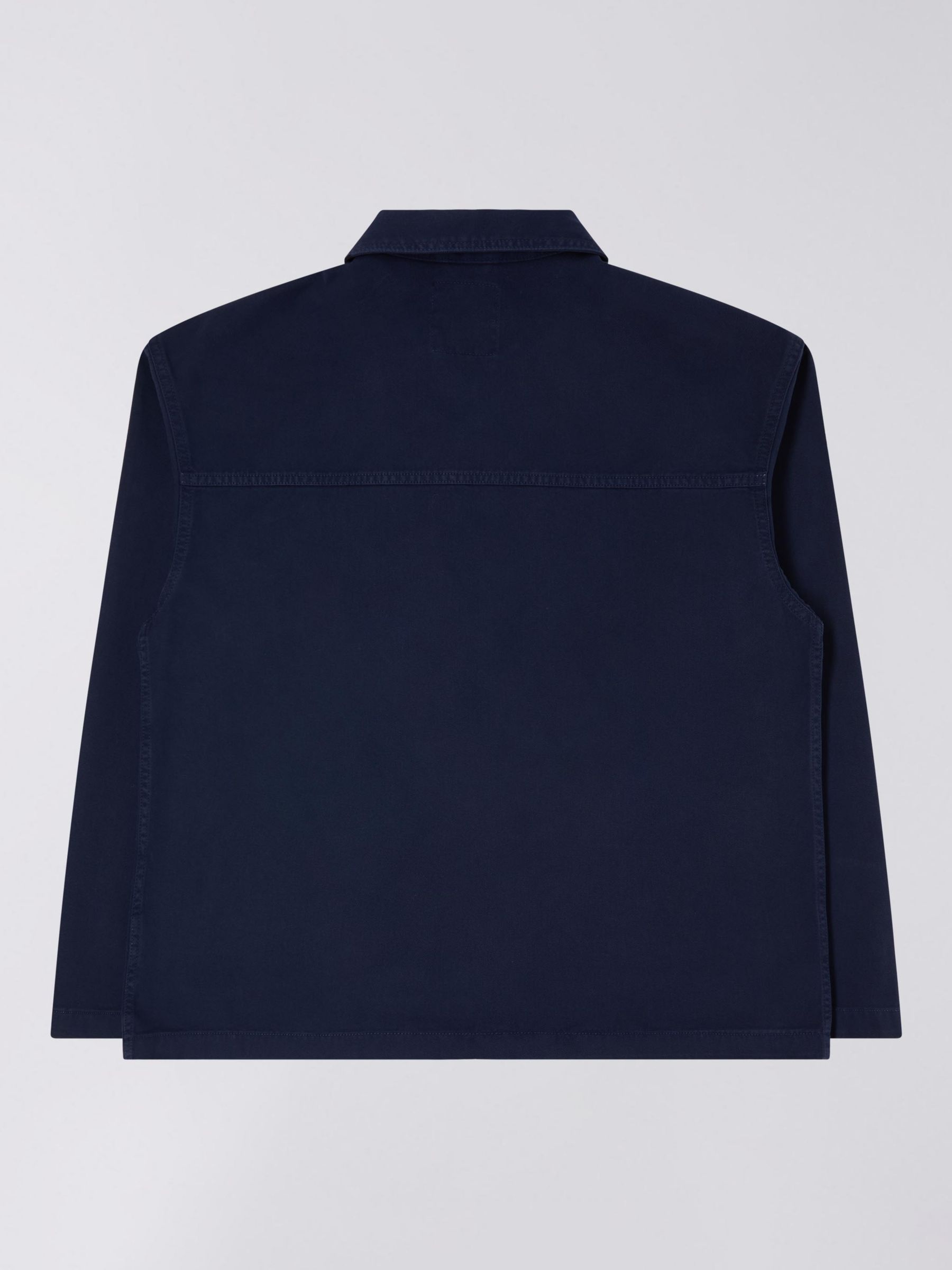 Edwin TrembleyOrganic Cotton Button Down Jacket, Maritime Blue, M