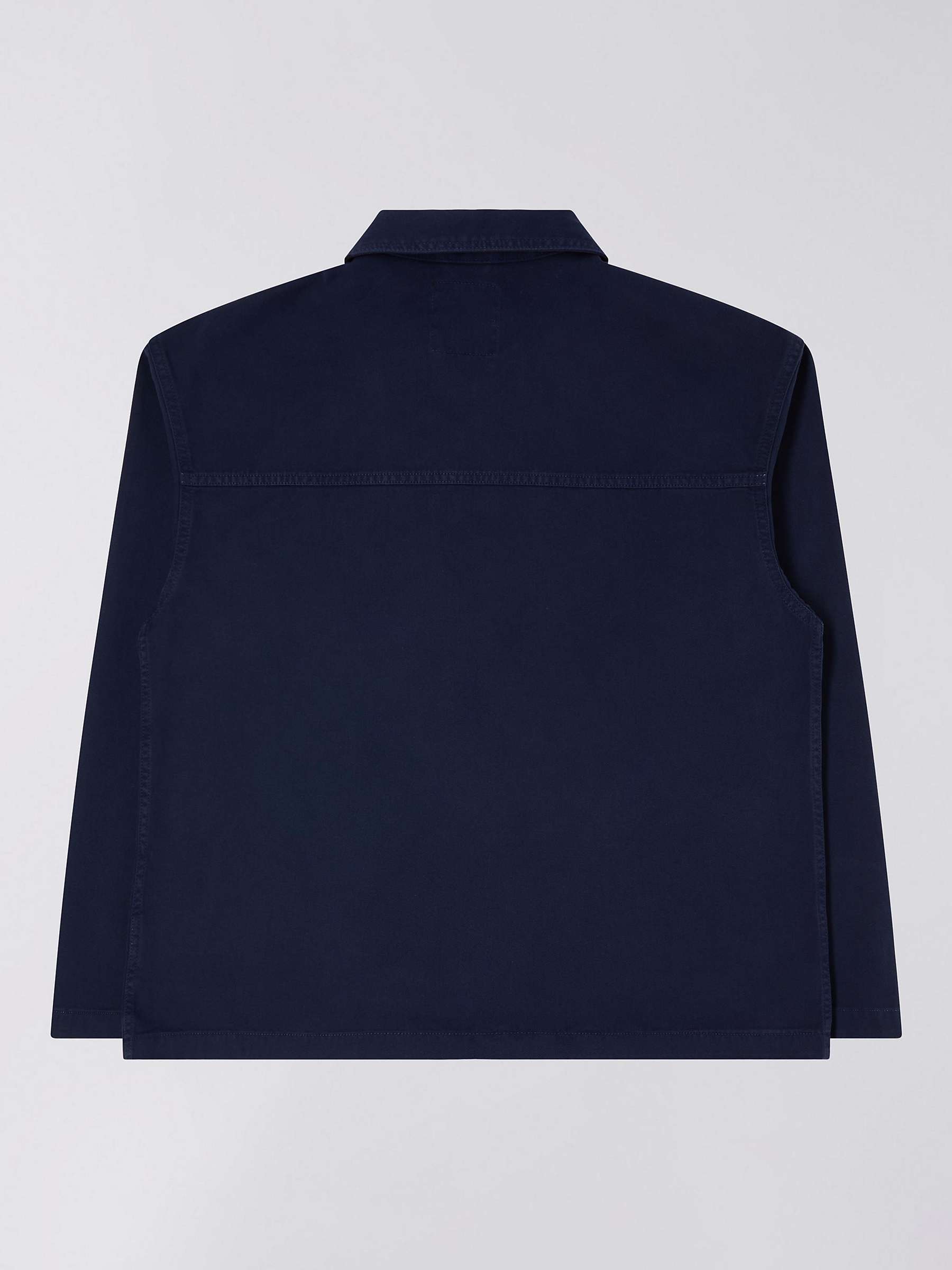 Buy Edwin TrembleyOrganic Cotton Button Down Jacket, Maritime Blue Online at johnlewis.com