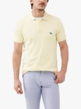 Rodd & Gunn The Gunn Cotton Slim Fit Short Sleeve Polo Shirt, Lemon