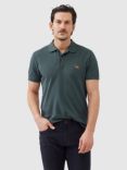 Rodd & Gunn The Gunn Cotton Slim Fit Short Sleeve Polo Shirt, Vine