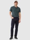 Rodd & Gunn The Gunn Cotton Slim Fit Short Sleeve Polo Shirt, Vine