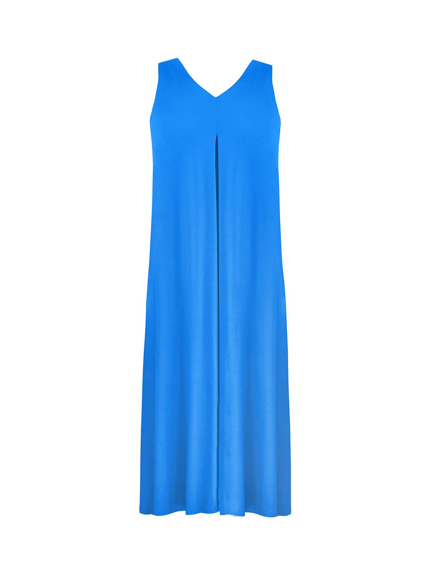 Buy Live Unlimited Curve Jersey Relaxed Maxi Dress, Blue Online at johnlewis.com