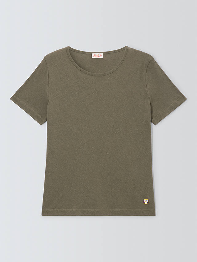 Armor Lux Side Slit T-Shirt, Green