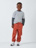 John Lewis Kids' Parachute Trousers, Orange