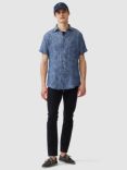 Rodd & Gunn Ellerby Linen Sports Fit Shirt, Denim