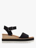 TOMS Diana Wedge Sandals, Black