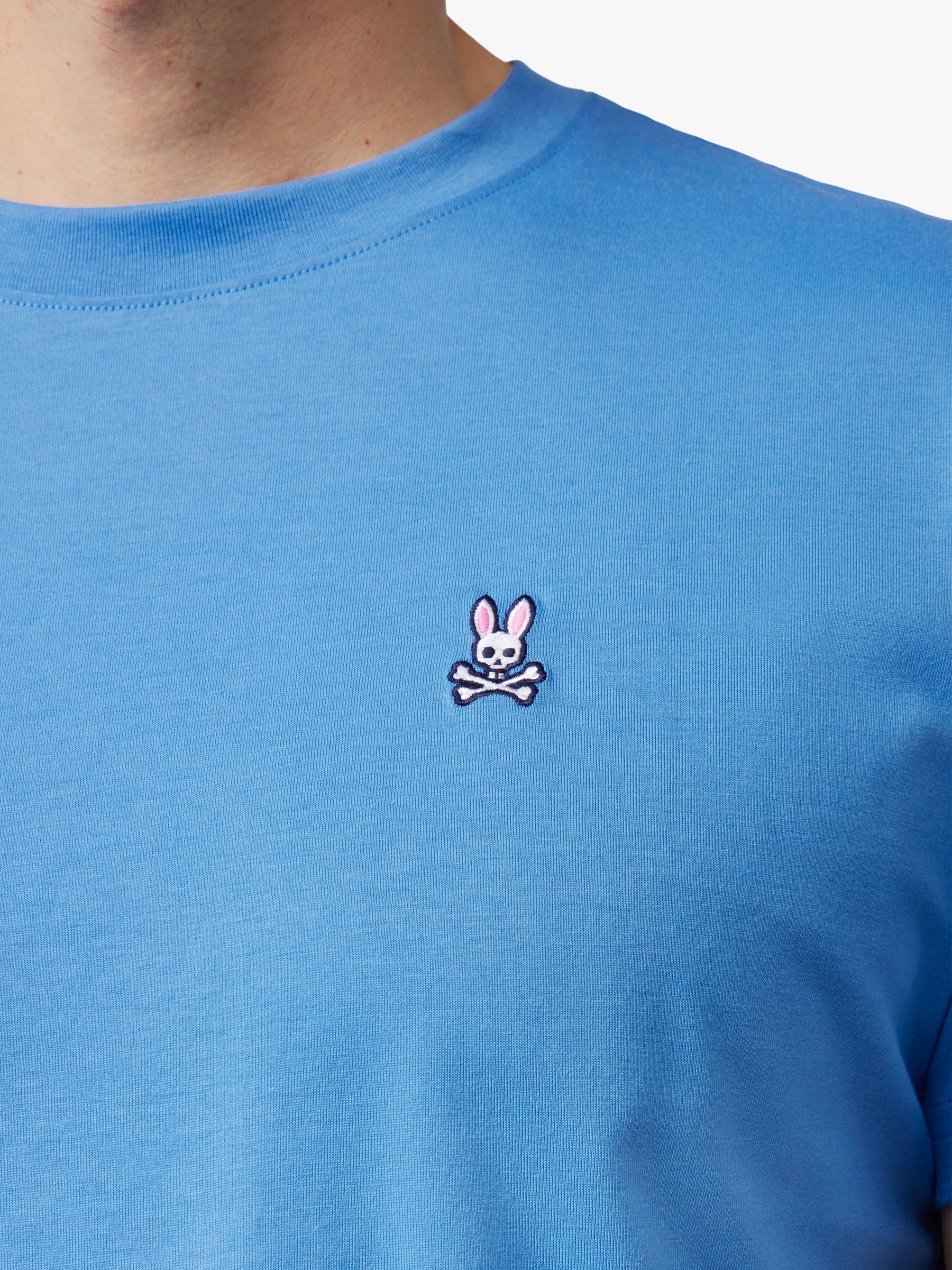 Psycho Bunny Classic Crew Neck T-Shirt, Marina, S