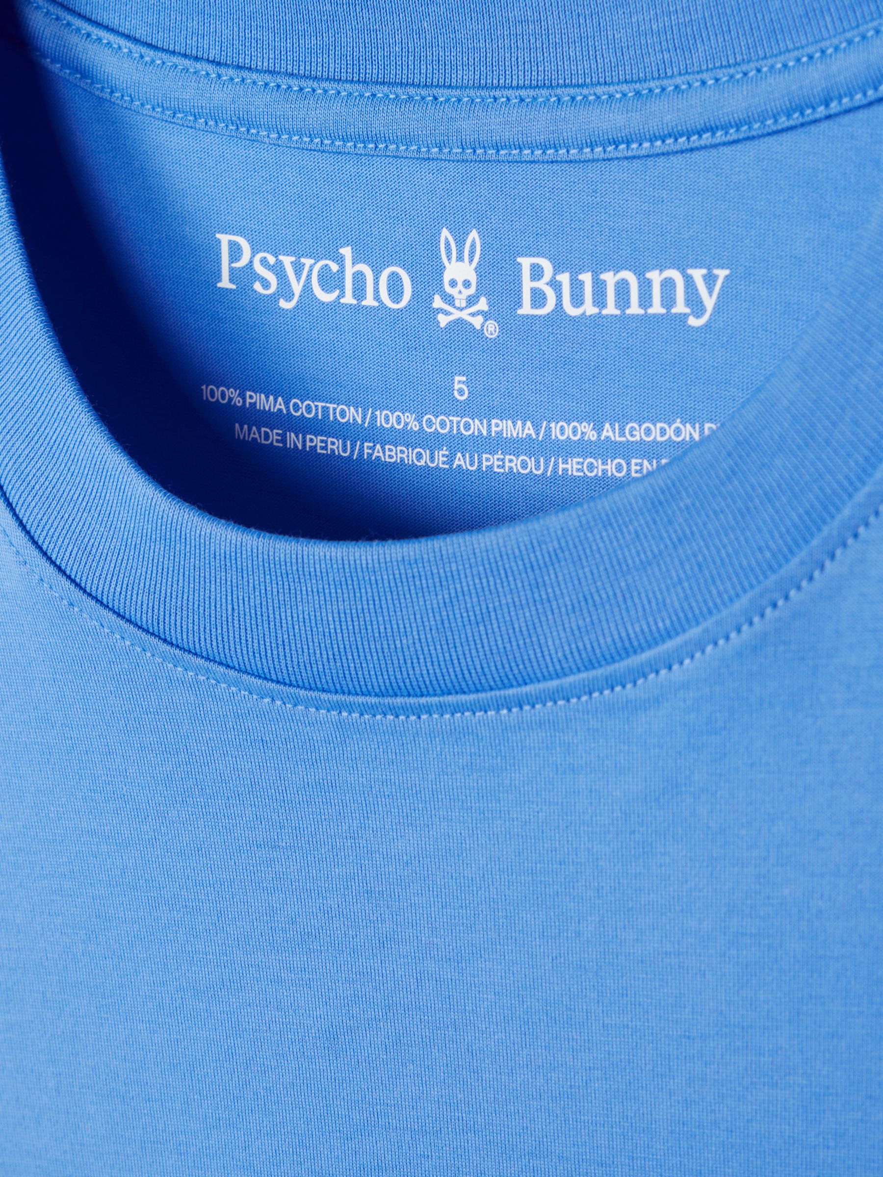 Psycho Bunny Classic Crew Neck T-Shirt, Marina, S