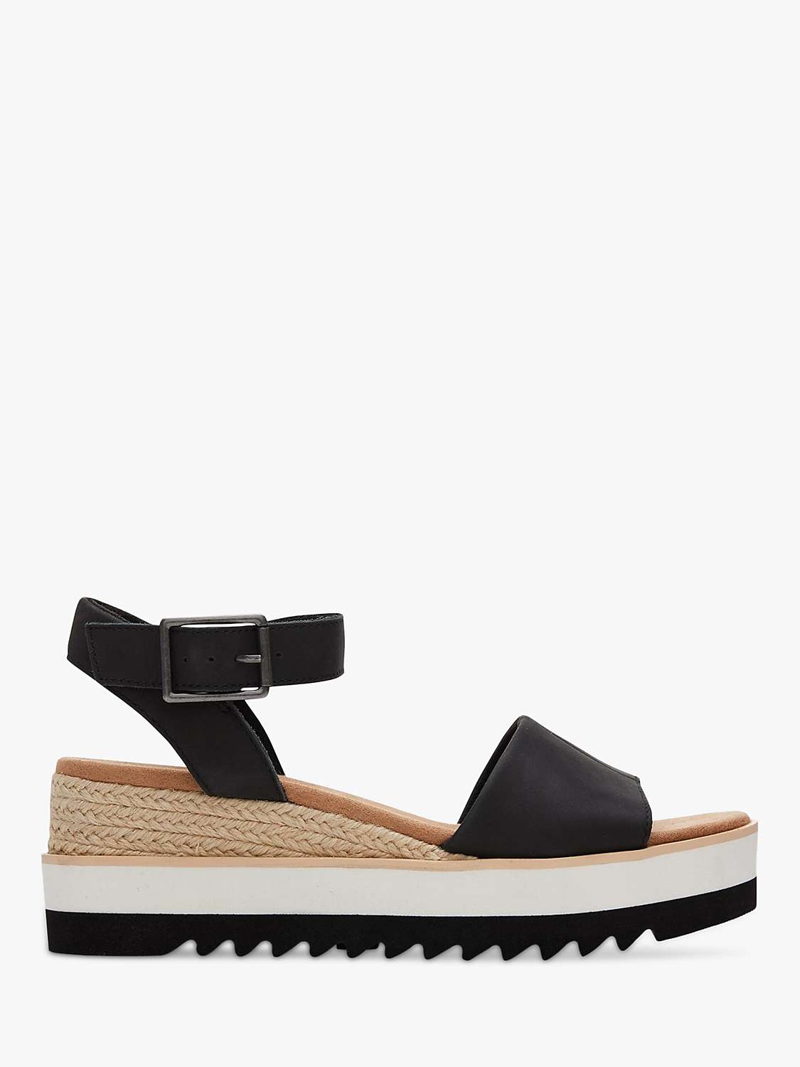 Buy TOMS Diana Wedge Leather Sandals Online at johnlewis.com