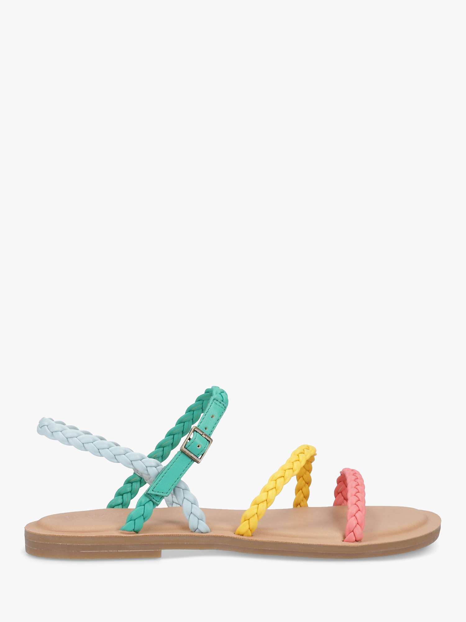 Buy TOMS Kira Strappy Sandals, Multicoloured Online at johnlewis.com
