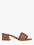 Sam Edelman Waylon Leather Heeled Sandals, Rich Cognac