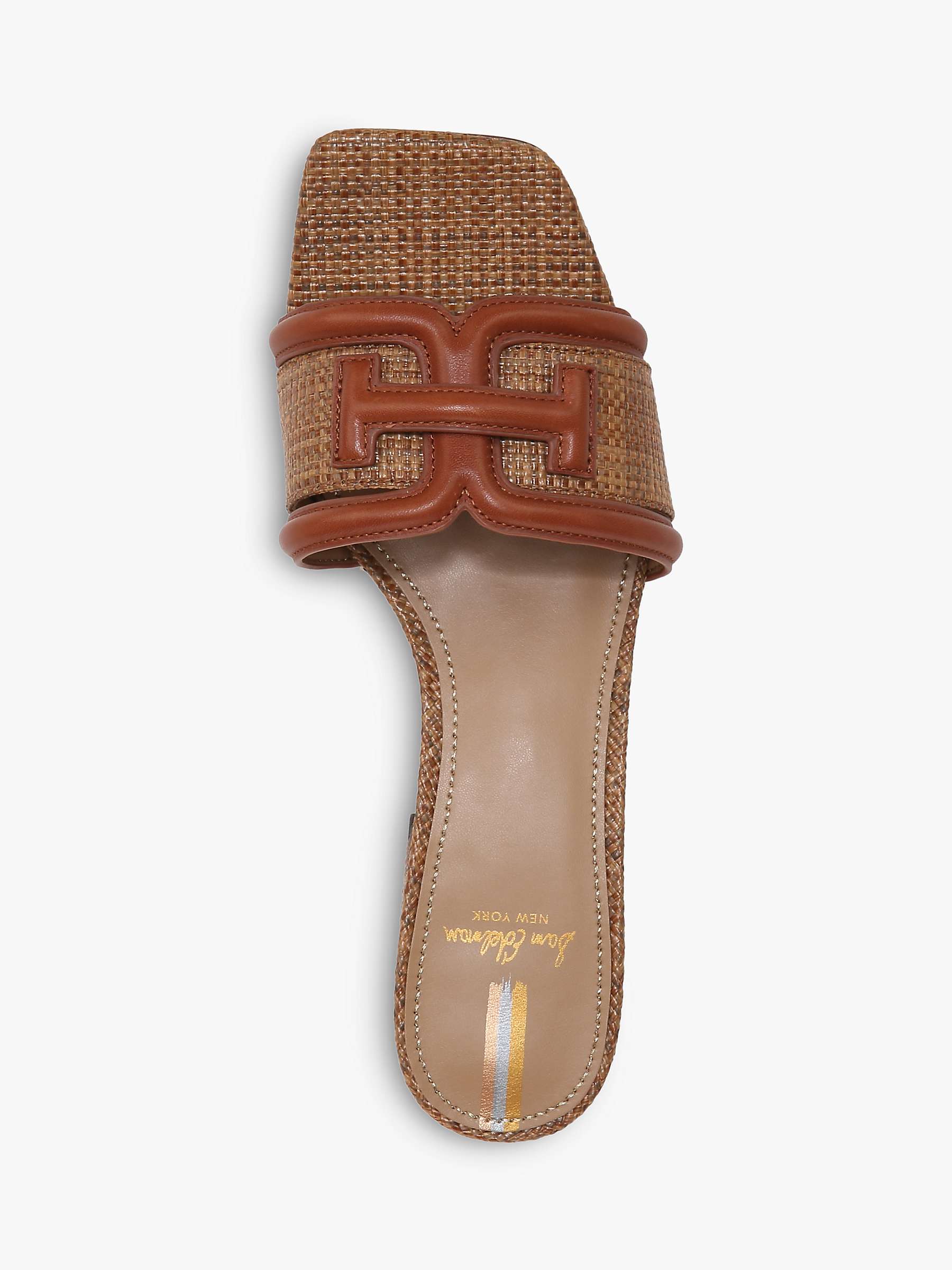 Buy Sam Edelman Waylon Leather Heeled Sandals Online at johnlewis.com