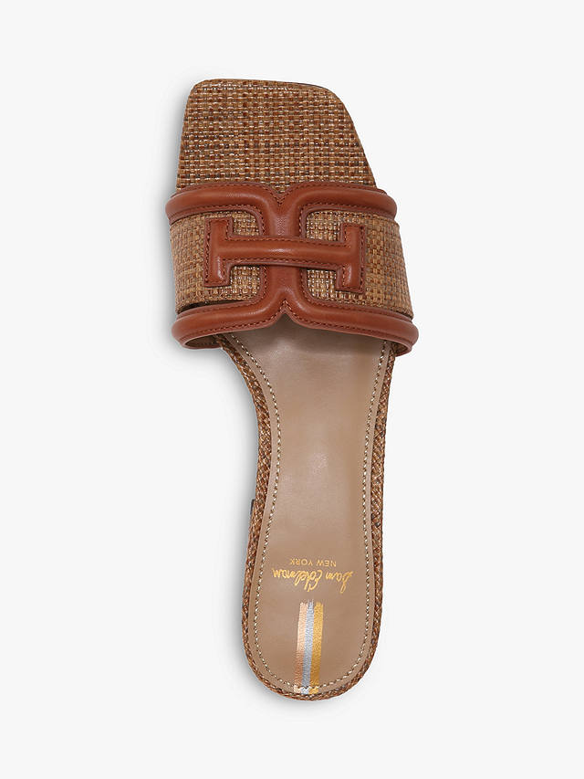 Sam Edelman Waylon Leather Heeled Sandals, Rich Cognac