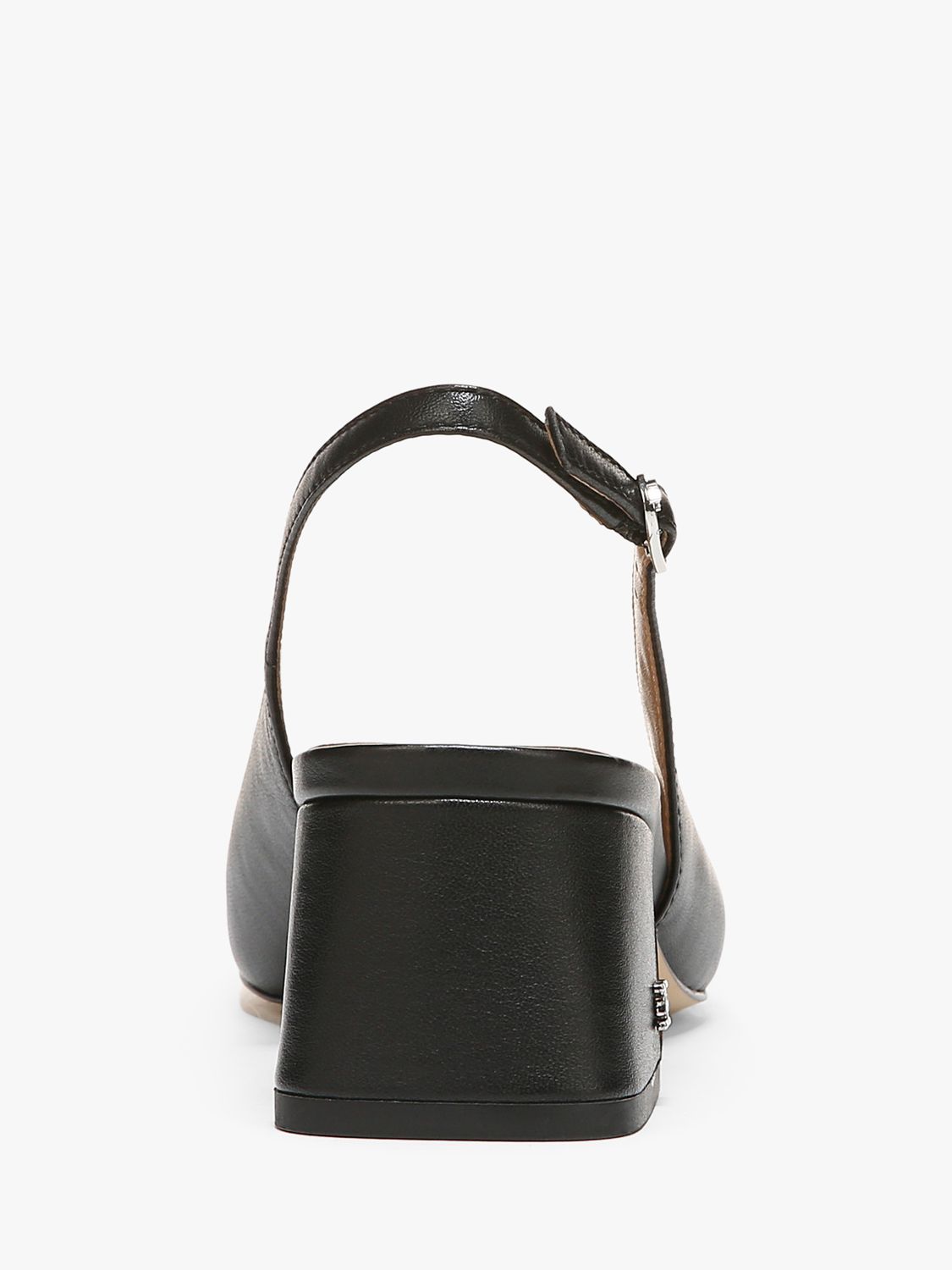 Sam Edelman Terra Leather Slingback Shoes, Black, 8