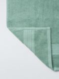 John Lewis Cotton/Viscose Blend Towels, Pack of 2, Dusty Green