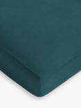 John Lewis Crisp & Fresh 400 Thread Count Egyptian Cotton Fitted Sheet, Teal