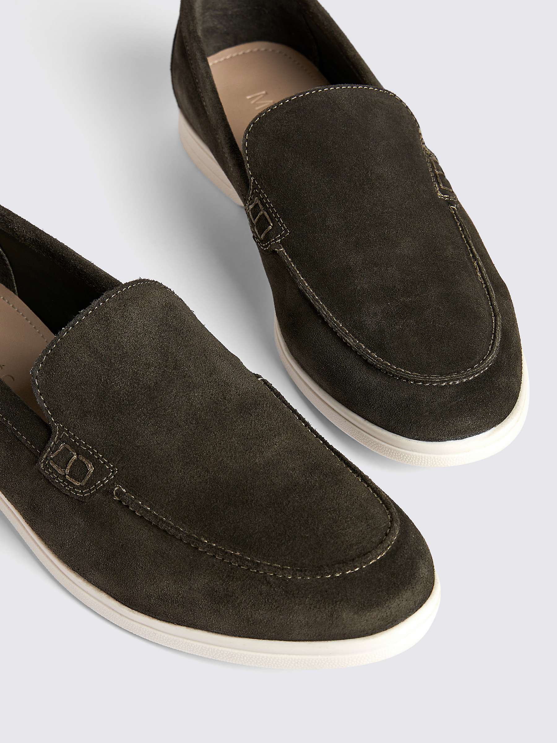 Buy Moss Suede Casual Loafers Online at johnlewis.com