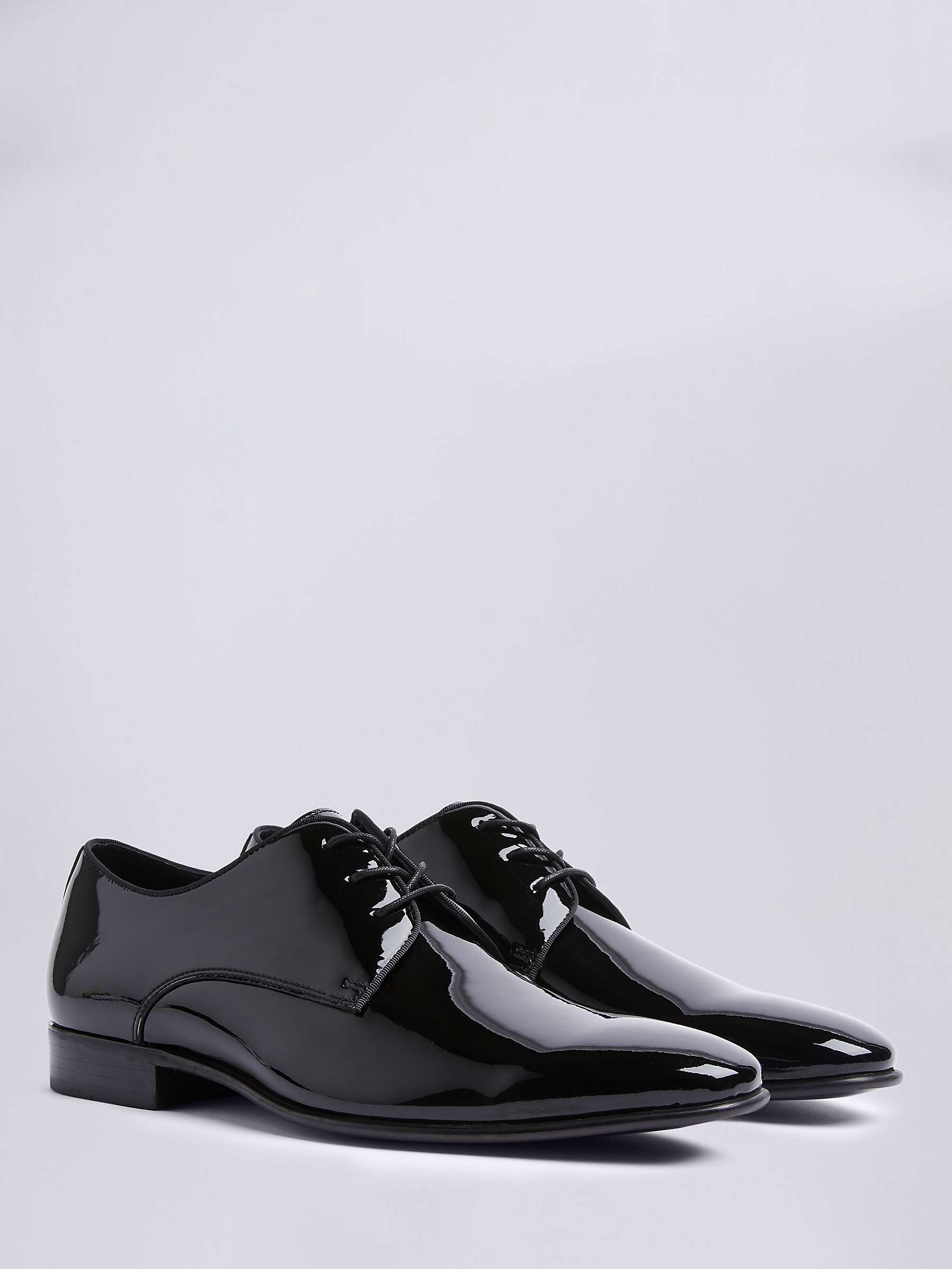 Buy Moss John White Ivy Dress Shoes, Black Online at johnlewis.com