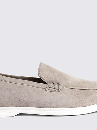 Moss Suede Casual Loafers, Taupe