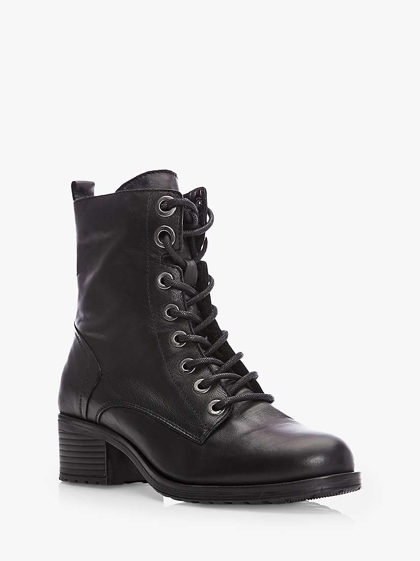 Buy Moda in Pelle Bezzie Lace Up Leather Ankle Boots Online at johnlewis.com