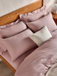 John Lewis Comfy & Relaxed Washed Cotton Fitted Sheet