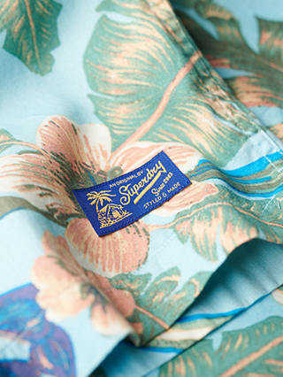 Superdry Hawaiian Shirt, Eden Hawaiian Blue/Multi