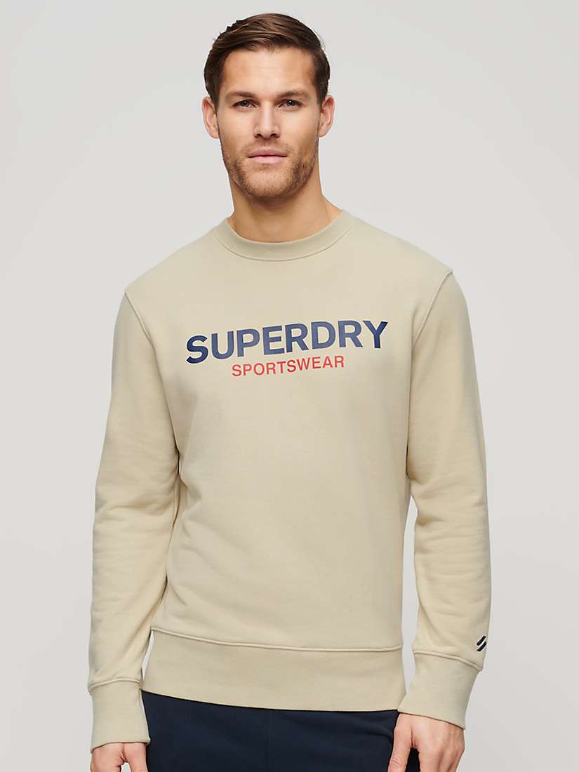 Buy Superdry Sportswear Logo Loose Crew Sweatshirt Online at johnlewis.com