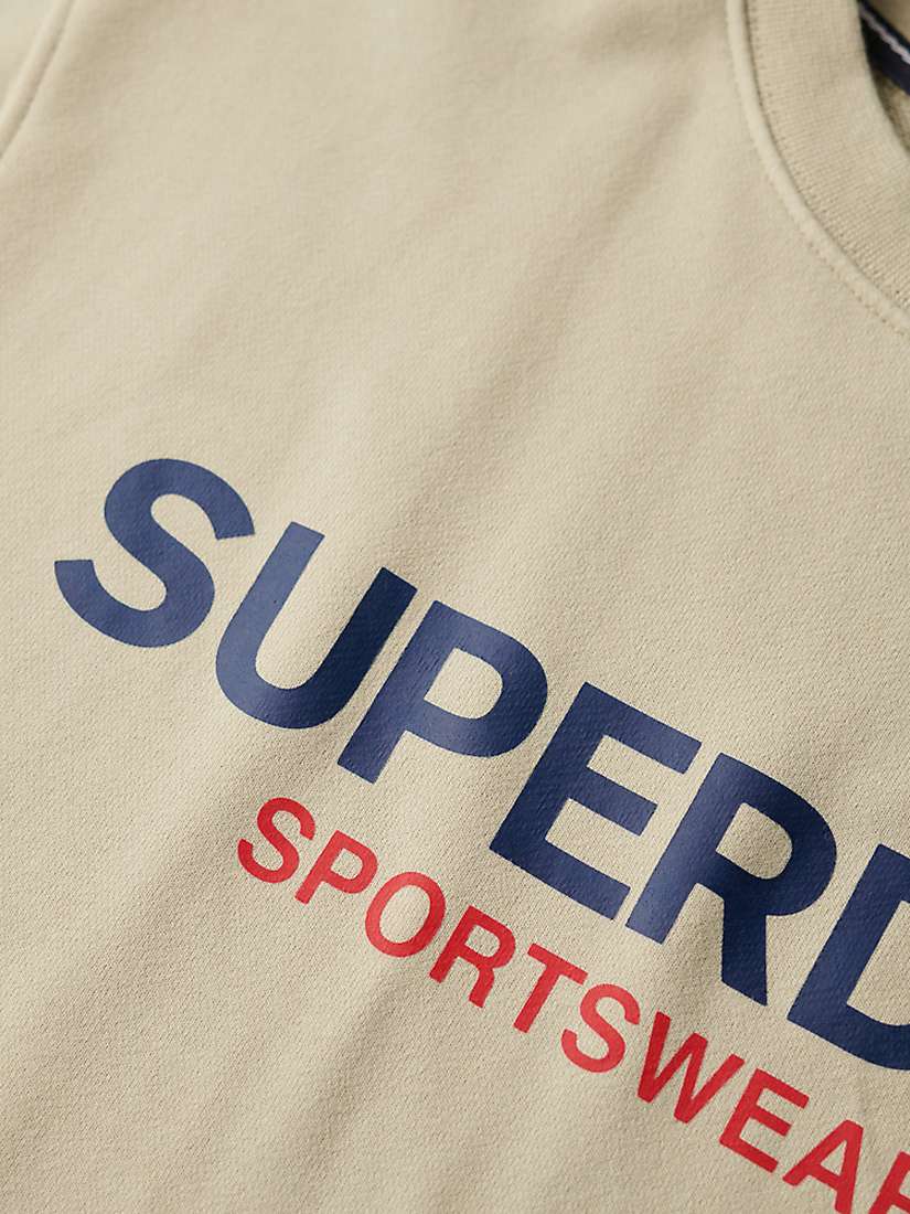 Buy Superdry Sportswear Logo Loose Crew Sweatshirt Online at johnlewis.com