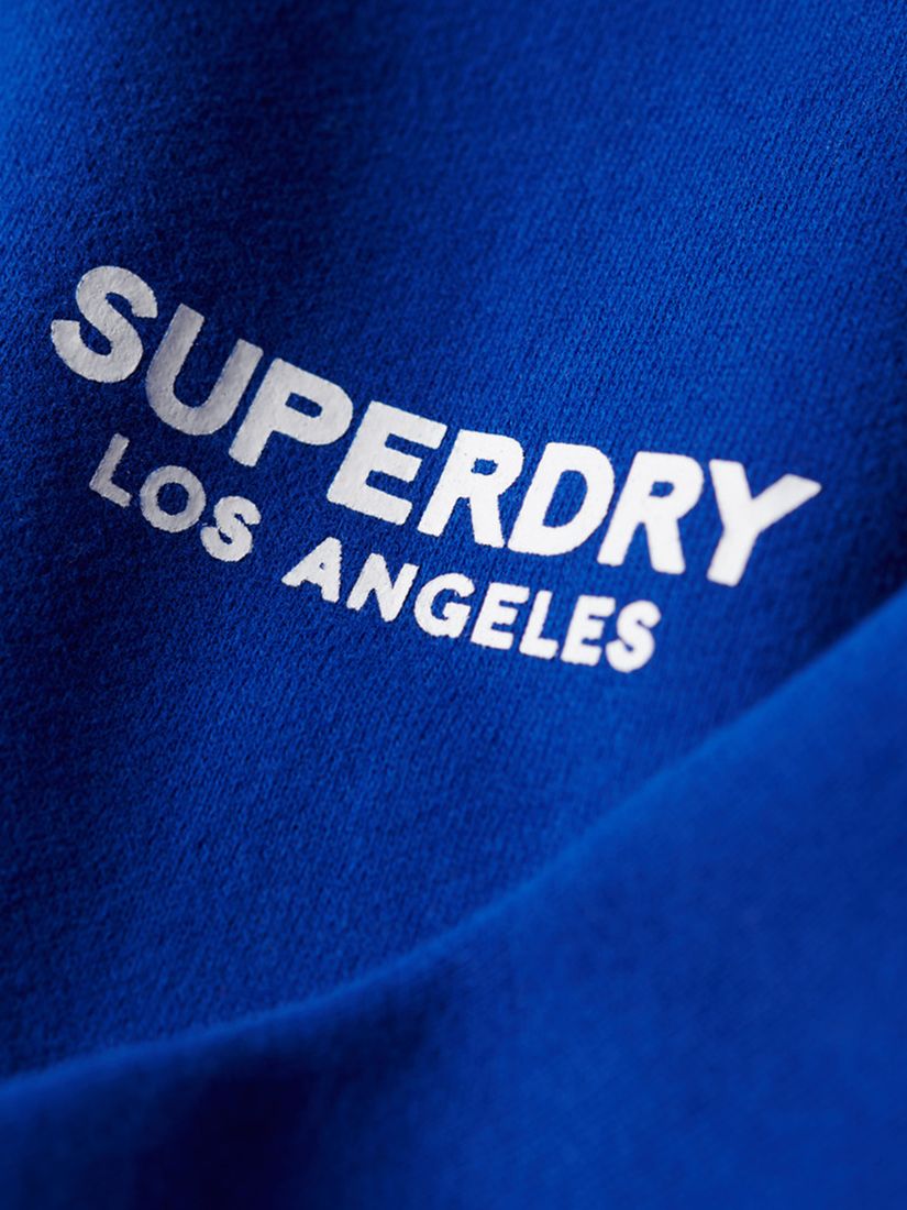 Superdry Sport Loose Fit Sweatshirt, Mazarine Blue, XXL