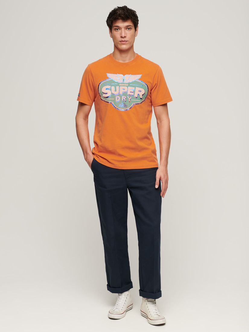 Buy Superdry Gasoline Workwear T-Shirt Online at johnlewis.com