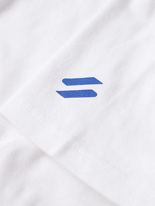 Superdry Core Logo Loose T-Shirt, Brilliant White Fade